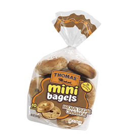 Thomas'® Brown Sugar Cinnamon Mini Bagels