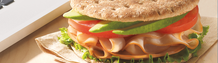 Avocado, Turkey & Tomato Sandwich