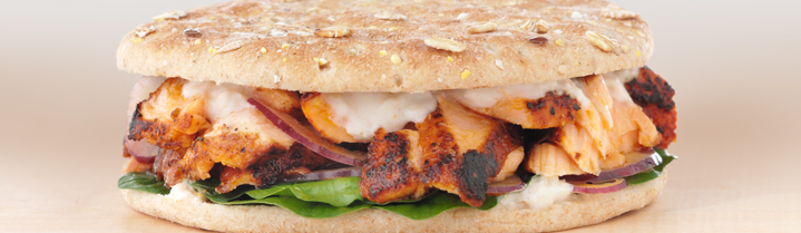Blackened Salmon Sandwich
