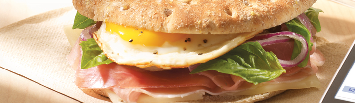 Egg and Prosciutto Sandwich
