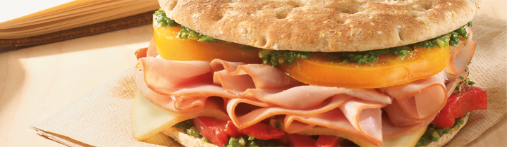 Ham and Pesto Panini