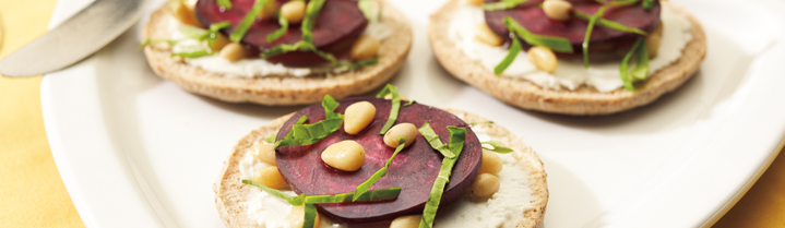 Mini's Goat Cheese Snack