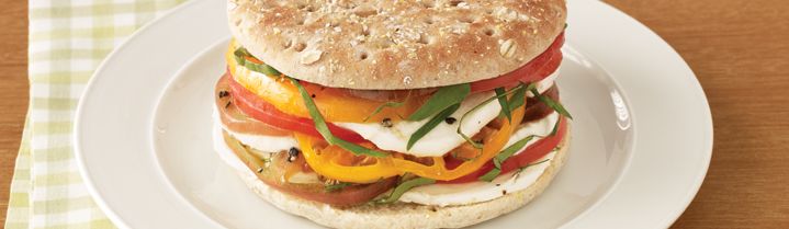Heirloom Tomato Caprese Panini