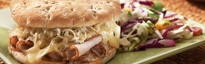 Three-Layer Turkey Reuben