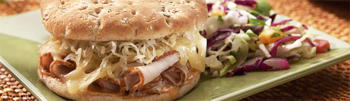 Three-Layer Turkey Reuben