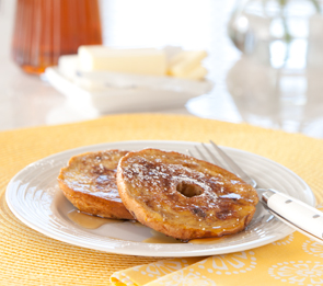French Toast Mini Bagels