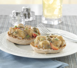 Green Peppercorn Chicken Muffins