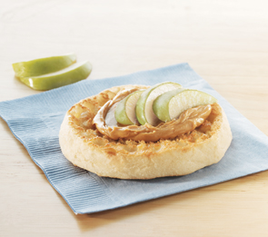 Peanut Butter Apple Muffins